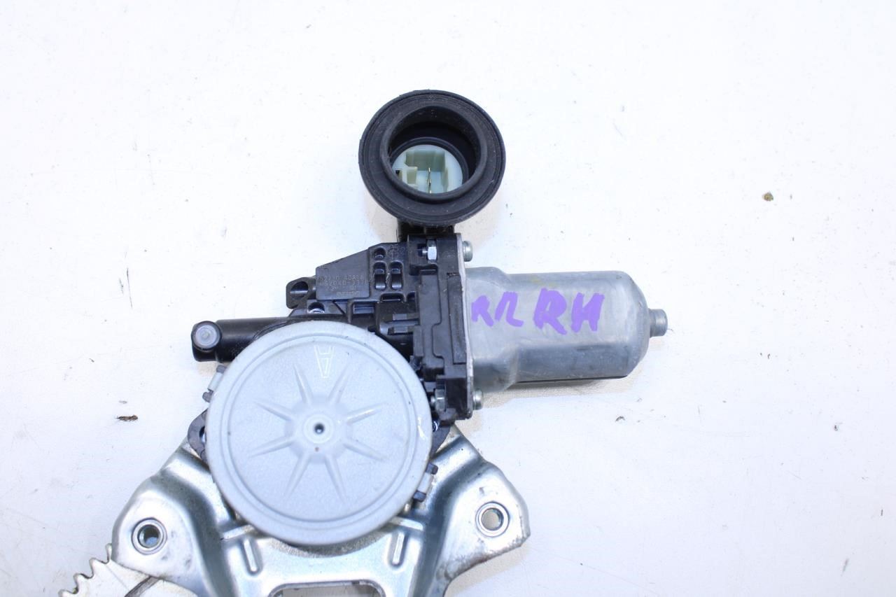 2014-23 Infiniti Q50 Luxe Rear Right Door Window Regulator w/ Motor 82720-4GA0B - Alshned Auto Parts