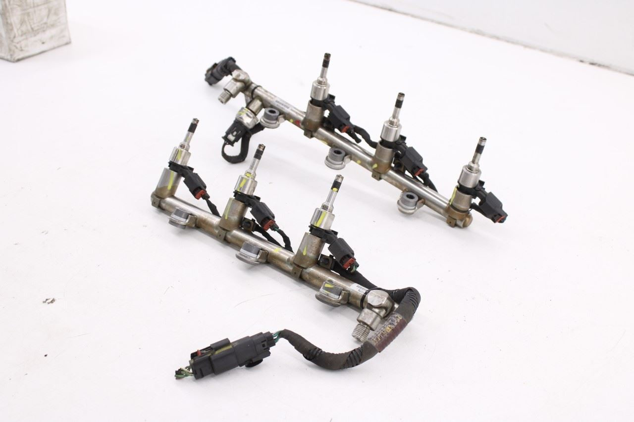 2017-2019 Buick Lacrosse Premium 3.6L Fuel Rail with Injectors Set of 2 12671078 - Alshned Auto Parts