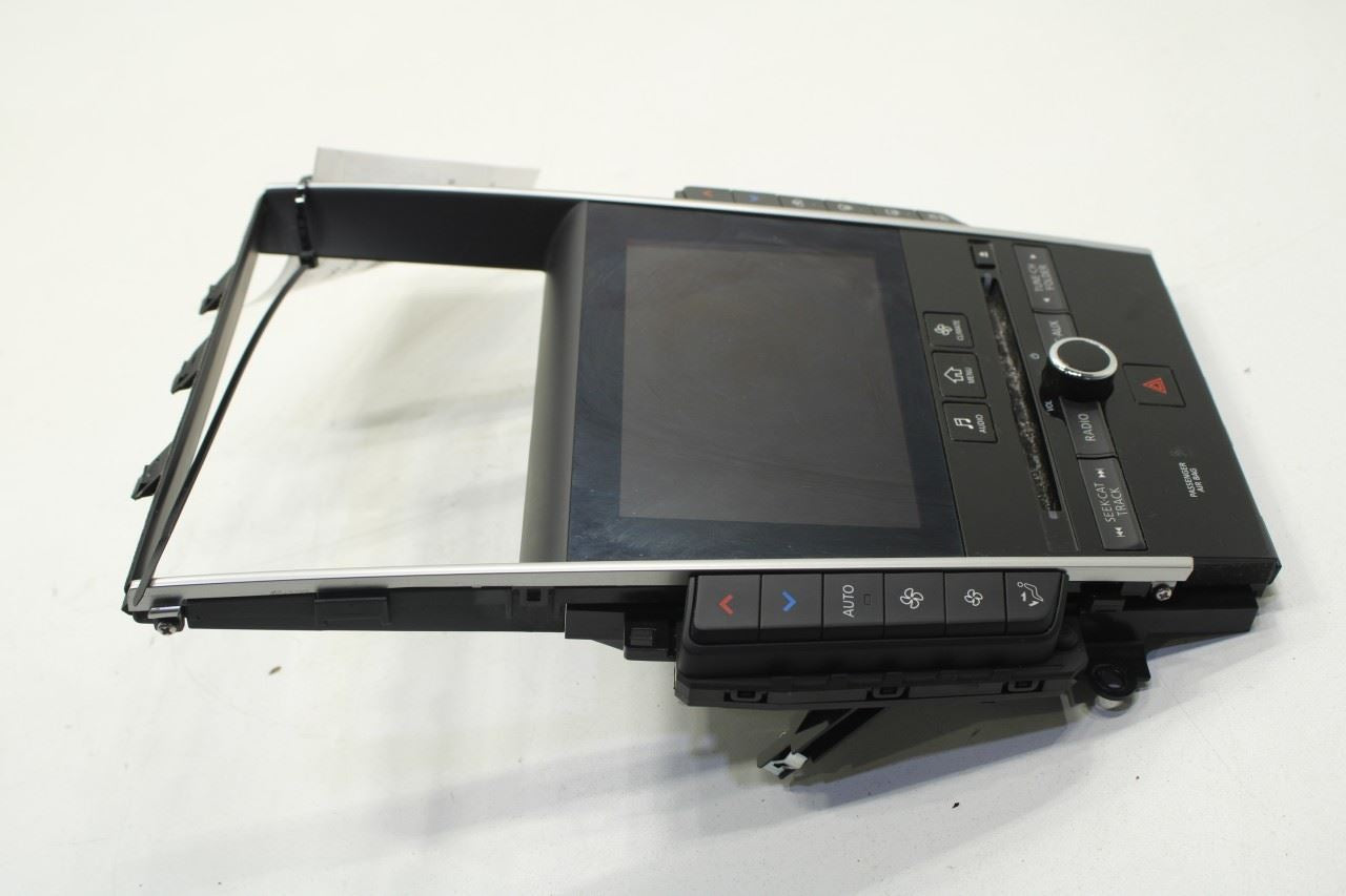 2017-2020 Infiniti Q60 Luxe Dash Display HVAC Climate Radio Faceplate Control - Alshned Auto Parts