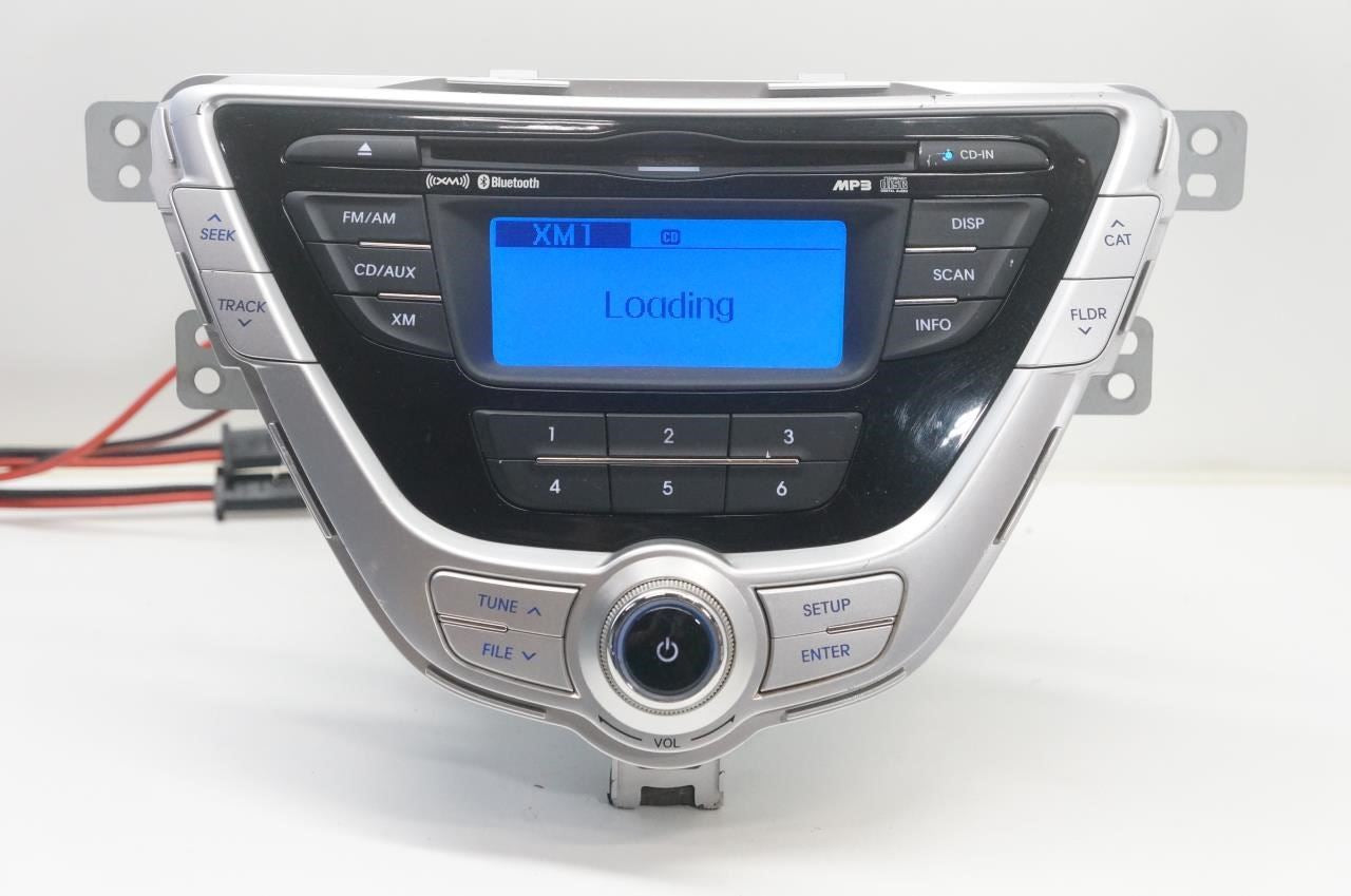 11-13 Hyundai Elantra Bluetooth Audio Radio CD Player w Receiver 96170-3X161-BLH - Alshned Auto Parts