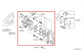2013-2020 Infiniti QX60 Front Right Side Brake Disc Caliper 41001-3JA0C OEM - Alshned Auto Parts