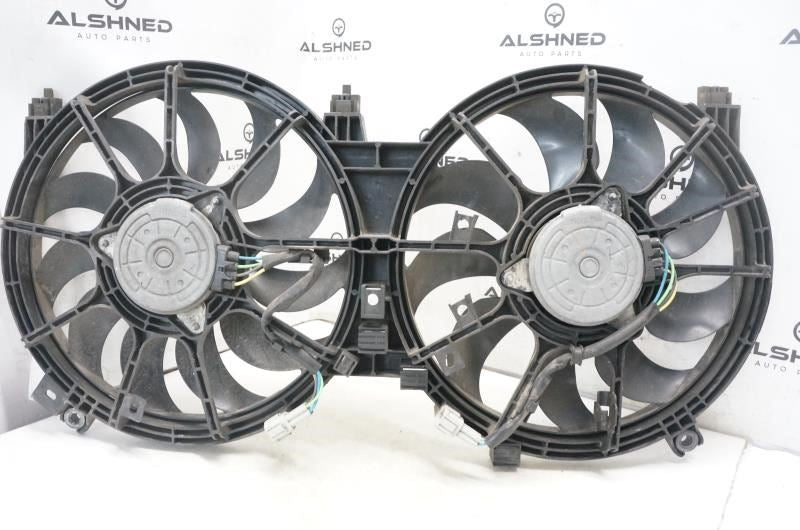 2011-2017 Nissan Quest 3.5L Dual Radiator Cooling Fan Motor Assy 21481-1AA0A OEM - Alshned Auto Parts