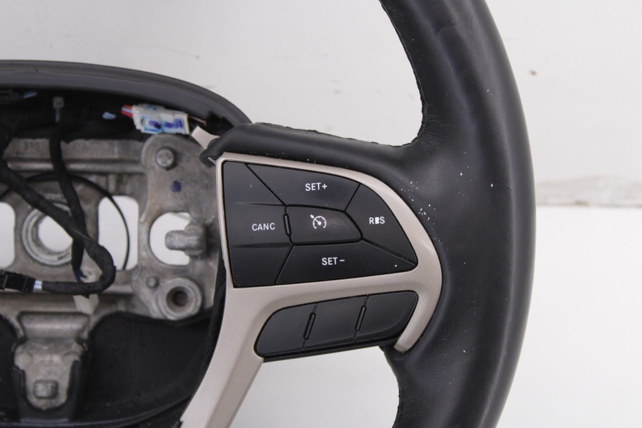 2014-22 Jeep Cherokee Limited 3.2L 4WD Steering Wheel Leather w/ Control Buttons - Alshned Auto Parts