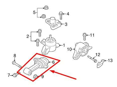 14-19 Kia Soul 2.0L Front Engine Torque Support Roll Rod Bracket 21950-A4000 OEM - Alshned Auto Parts