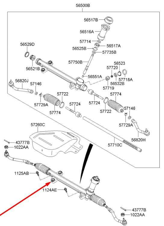 2011-2015 Kia Optima LX Power Steering Gear Rack and Pinion 56500-2T100 OEM1