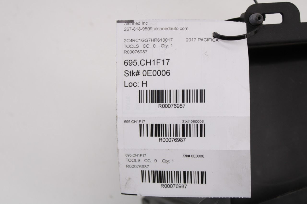 2017-19 Chrysler Pacifica Limited Rear Cargo Stow'N Vacuum Cleaner w/ Reservoir - Alshned Auto Parts