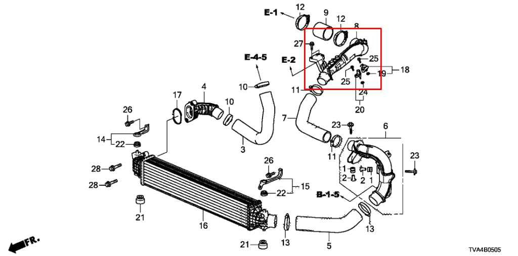 2018-2025 Honda Accord Touring 1.5L FWD Intercooler Outlet Tube Pipe w/ Sensors1