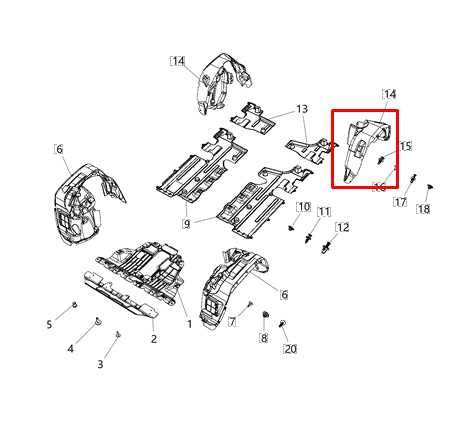 2019-23 Jeep Renegade Sport Rear Left Wheelhouse Liner Splash Shield 68448179AA - Alshned Auto Parts