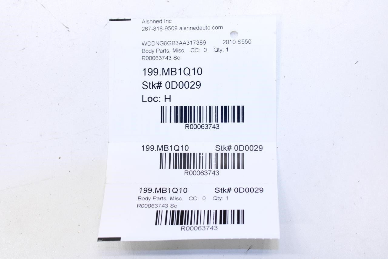 2007-13 Mercedes-Benz S550 Front Left Door Belt Outer Weatherstrip 221-690-33-80 - Alshned Auto Parts
