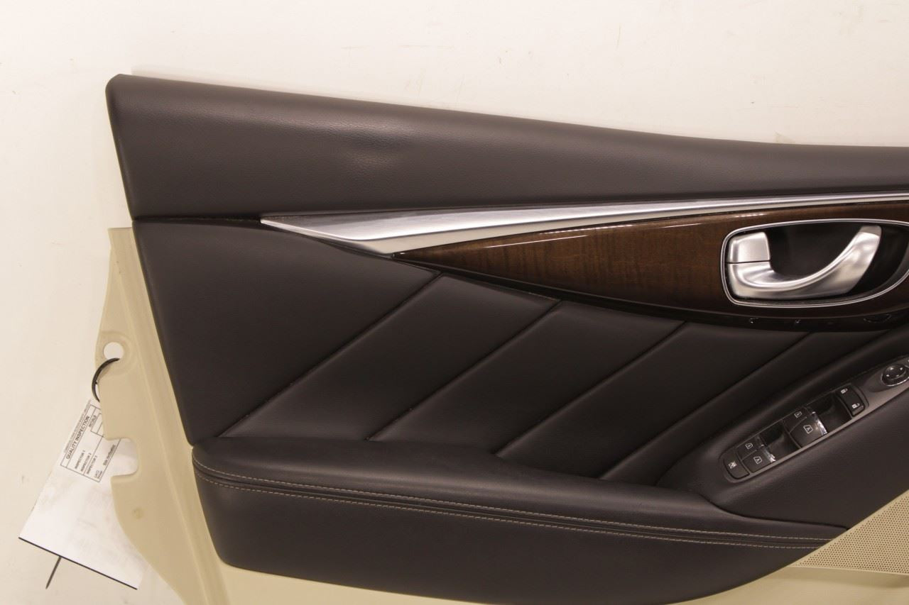 2014-2020 Infiniti Q50 Premium Front Left Driver Door Trim Panel 80901-4HH0B OEM - Alshned Auto Parts