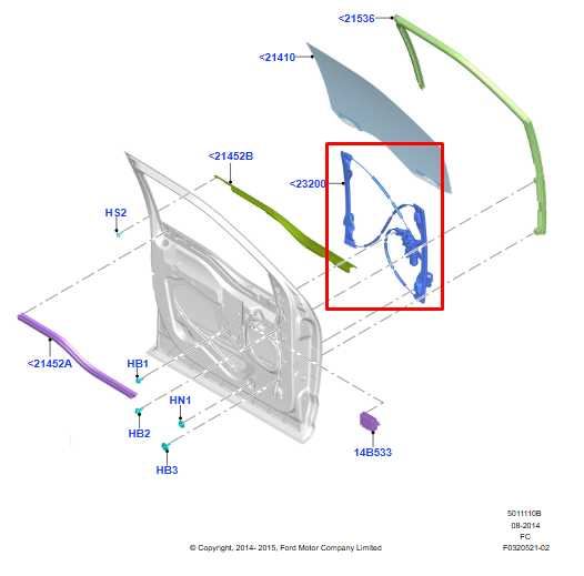 15-20 Ford F150 SuperCab Lariat Front Right Side Door Window Regulator w/ Motor - Alshned Auto Parts