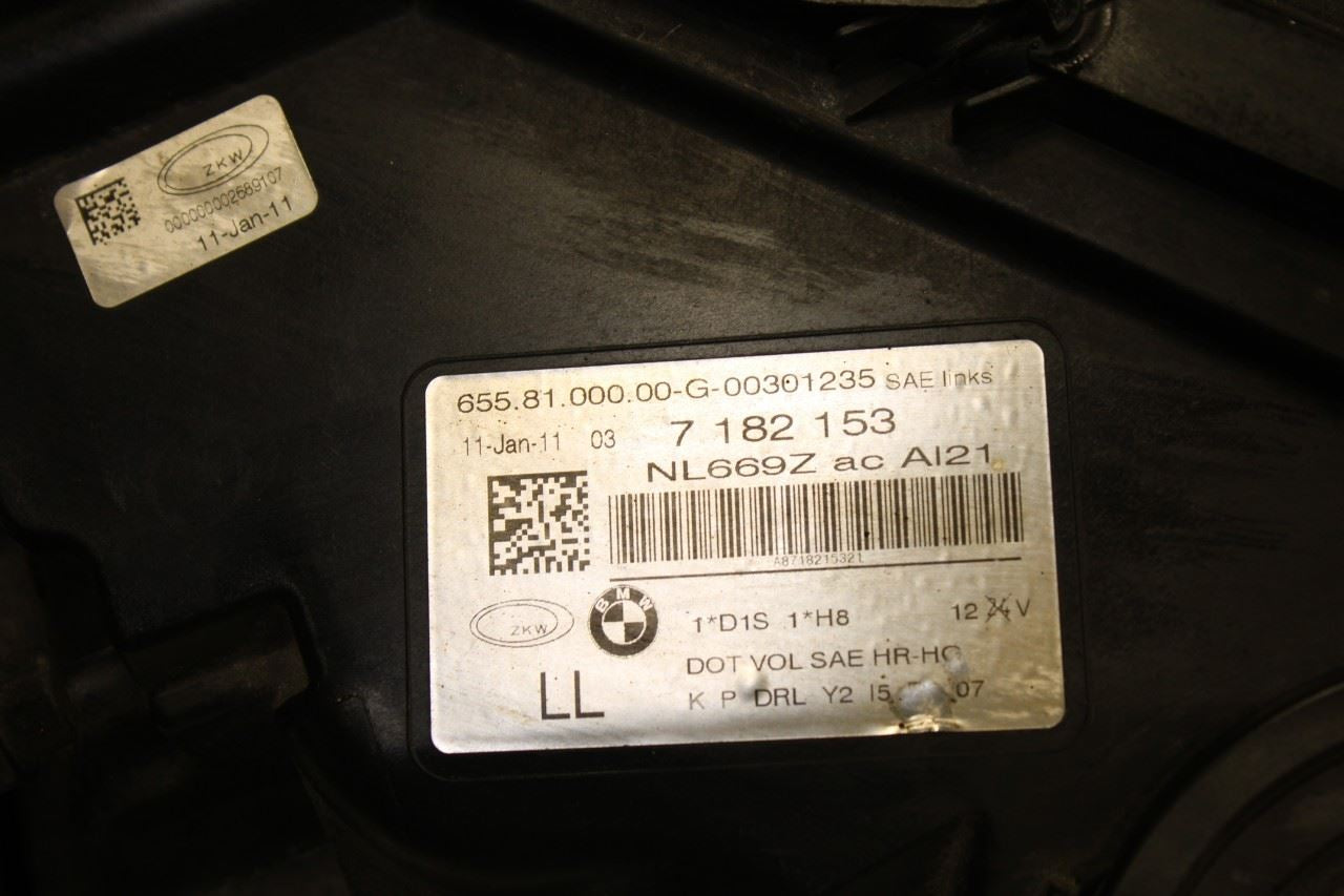 10-12 BMW 750Li xDrive Front Driver Left Side Bi-Xenon HID Headlight Lamp *ReaD* - Alshned Auto Parts