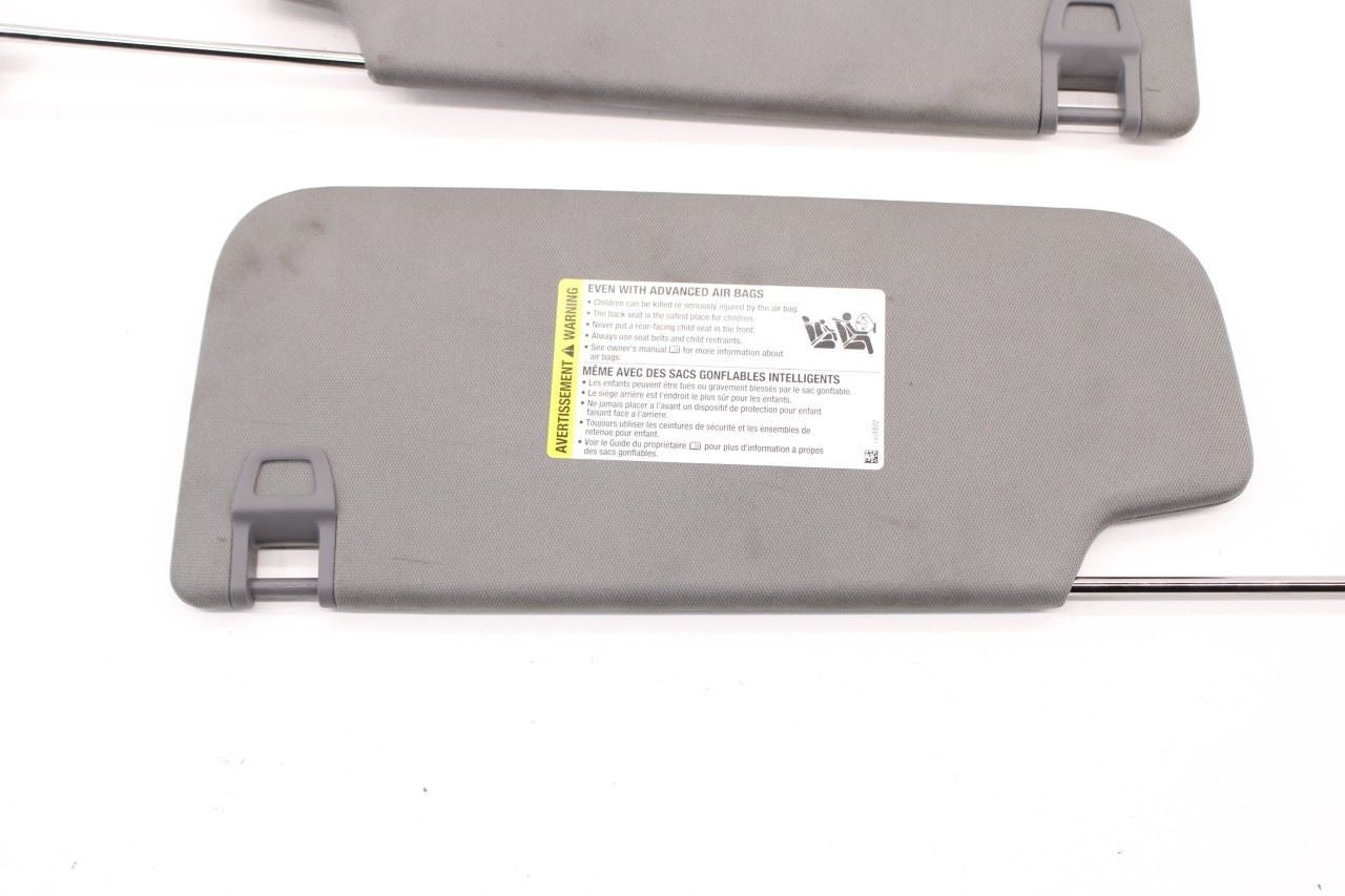 19-24 Chevrolet Silverado LT-L Front Right and Left Side Sun Visor Set w/ Mirror - Alshned Auto Parts