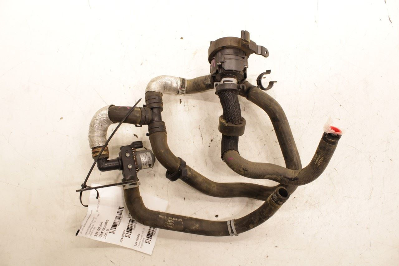 18-21 Ford EcoSport SE 1.0L Engine HVAC Coolant Auxiliary Water Pump w/ Hose Set - Alshned Auto Parts