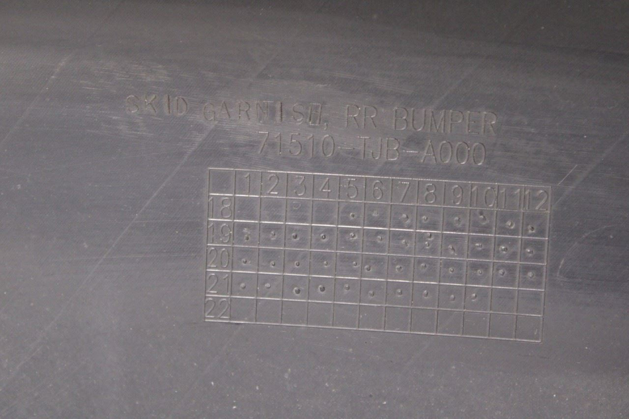 2019-2021 Acura RDX SH-AWD Rear Bumper Cover 04715-TJB-A90ZZ OEM - Alshned Auto Parts