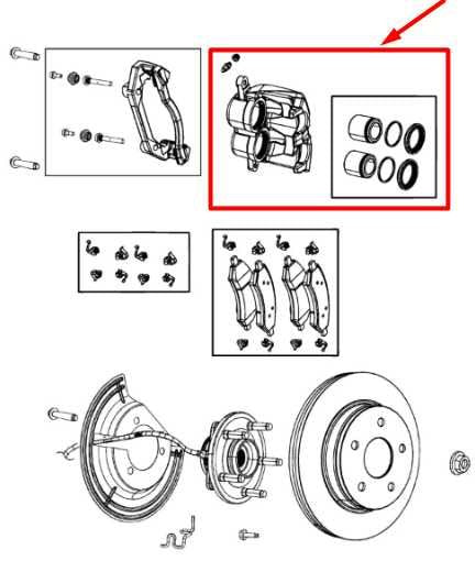 2019-2025 Ram 1500 New Body Front Right Side Brake Disc Caliper 68412552AC OEM1