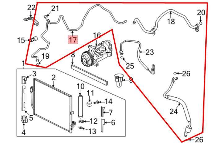 21-25 Infiniti QX50 2.0L AC Conditioning Suction Discharge Liquid Hose Line Set - Alshned Auto Parts