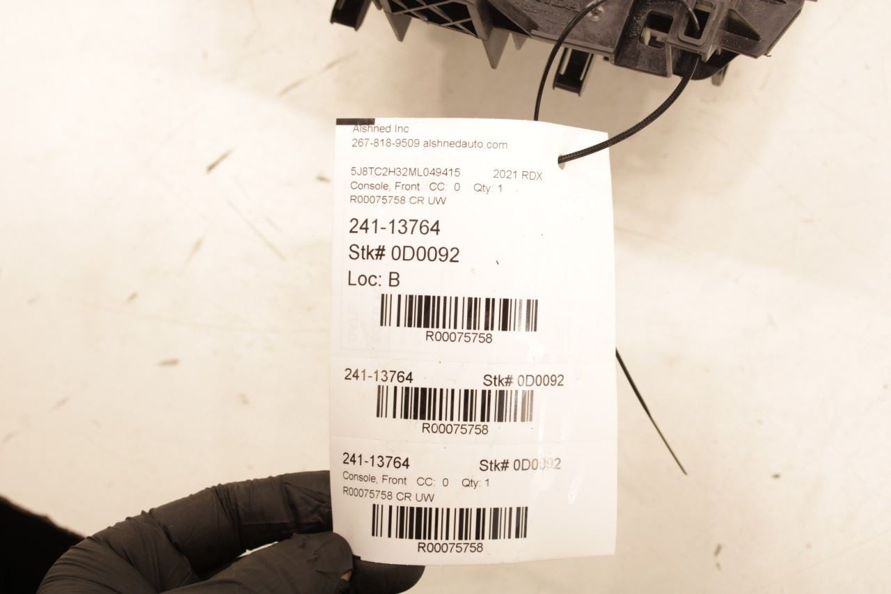 2019-2021 Acura RDX SH-AWD Center Console Storage Tray w/ Cup Holder *ReaD* - Alshned Auto Parts