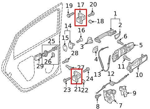 2012-2022 Volkswagen Passat SE Front Left Side Door Hinge Upper and Lower Pair - Alshned Auto Parts