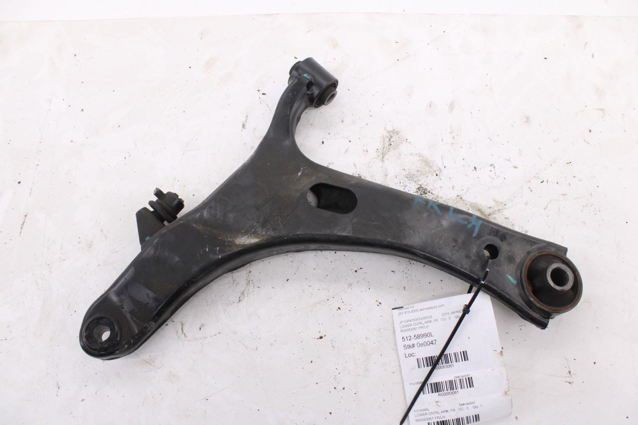 2012-16 Subaru Impreza Sport Premium AWD Front Left Lower Control Arm 20202FJ010 - Alshned Auto Parts