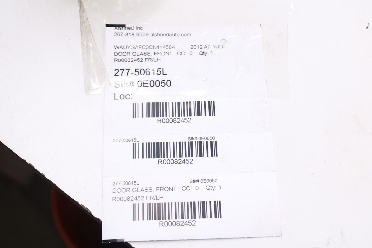 2012-2018 Audi A7 Premium Front Left Driver Side Door Window Glass 4G8845201B9