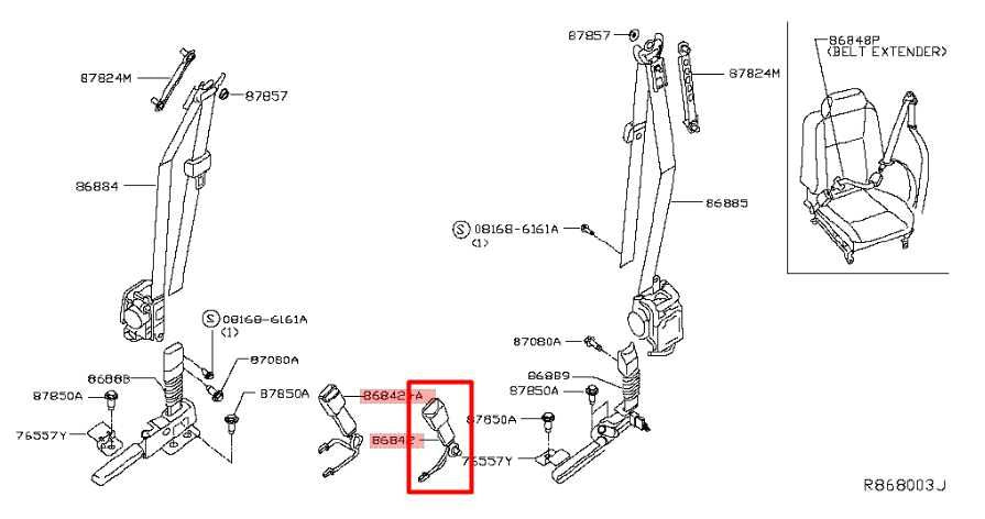 16-20 Infiniti QX60 3.5L FWD Front Driver Left Side Seat Belt Buckle 86842-9NF8A - Alshned Auto Parts