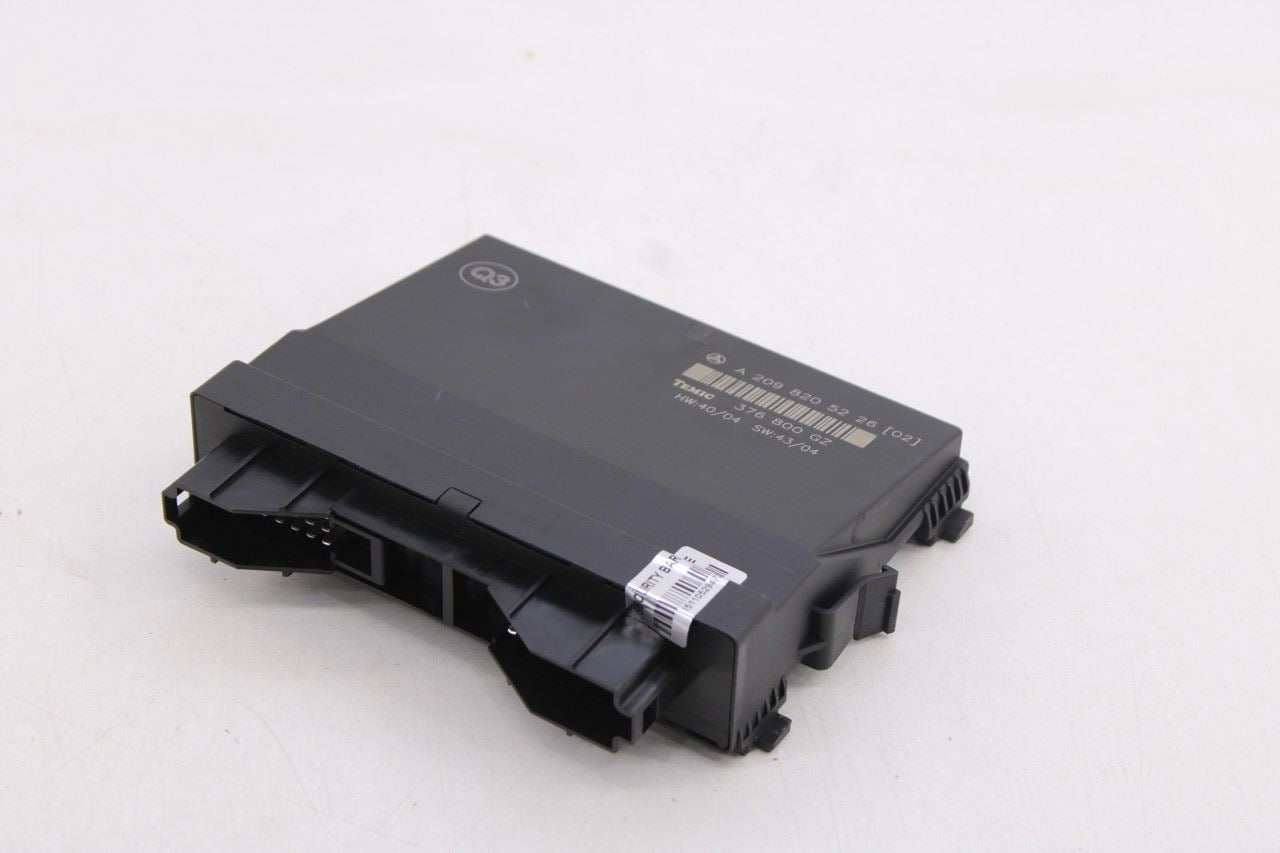 2006-2009 Mercedes-Benz CLK 350 Rear Temic Computer Control Module 209-820-52-26 - Alshned Auto Parts