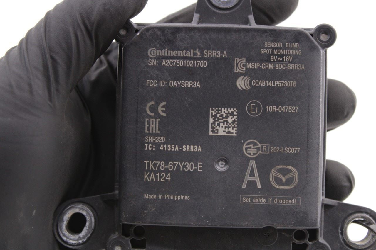 2016-2023 Mazda CX-9 Grand Touring Rear Right Blind Spot Radar Sensor Module OEM - Alshned Auto Parts