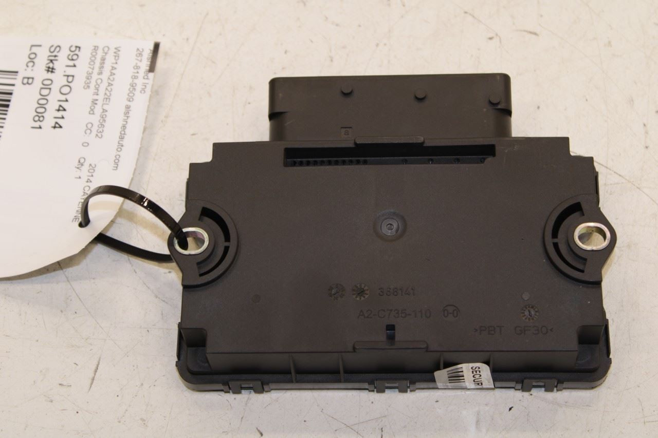 2011-2018 Porsche Cayenne Platinum Parking Brake Control Module 7P0907801F OEM - Alshned Auto Parts
