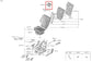 19-23 Hyundai Santa Fe SEL Rear RH LH Side and Center 2nd Row Seat Headrest Set - Alshned Auto Parts