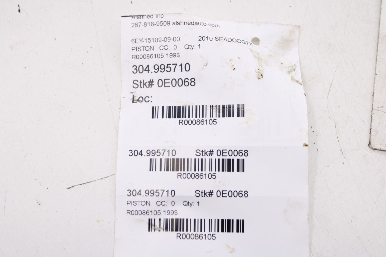 10-11 SeaDoo/BRP GTX IS (215) Engine Piston w/ Connecting Rod Set of 3 42091751614