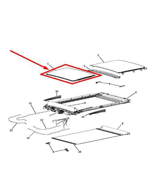 2011-2021 Jeep Grand Cherokee Summit Front Sunroof Window Glass 68081057AC OEM - Alshned Auto Parts
