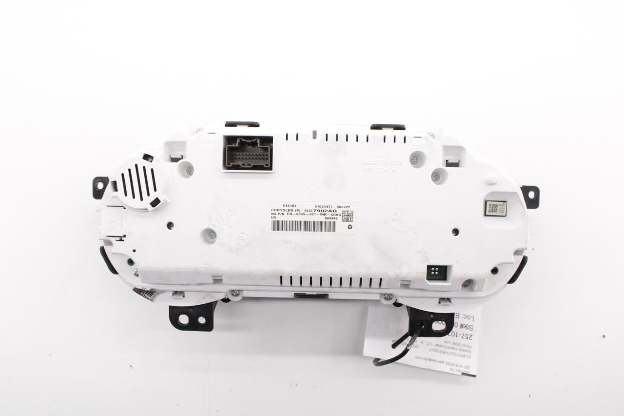 2017 Chrysler Pacifica Limited Speedometer Gauge Instrument Cluster 93K Mileage - Alshned Auto Parts