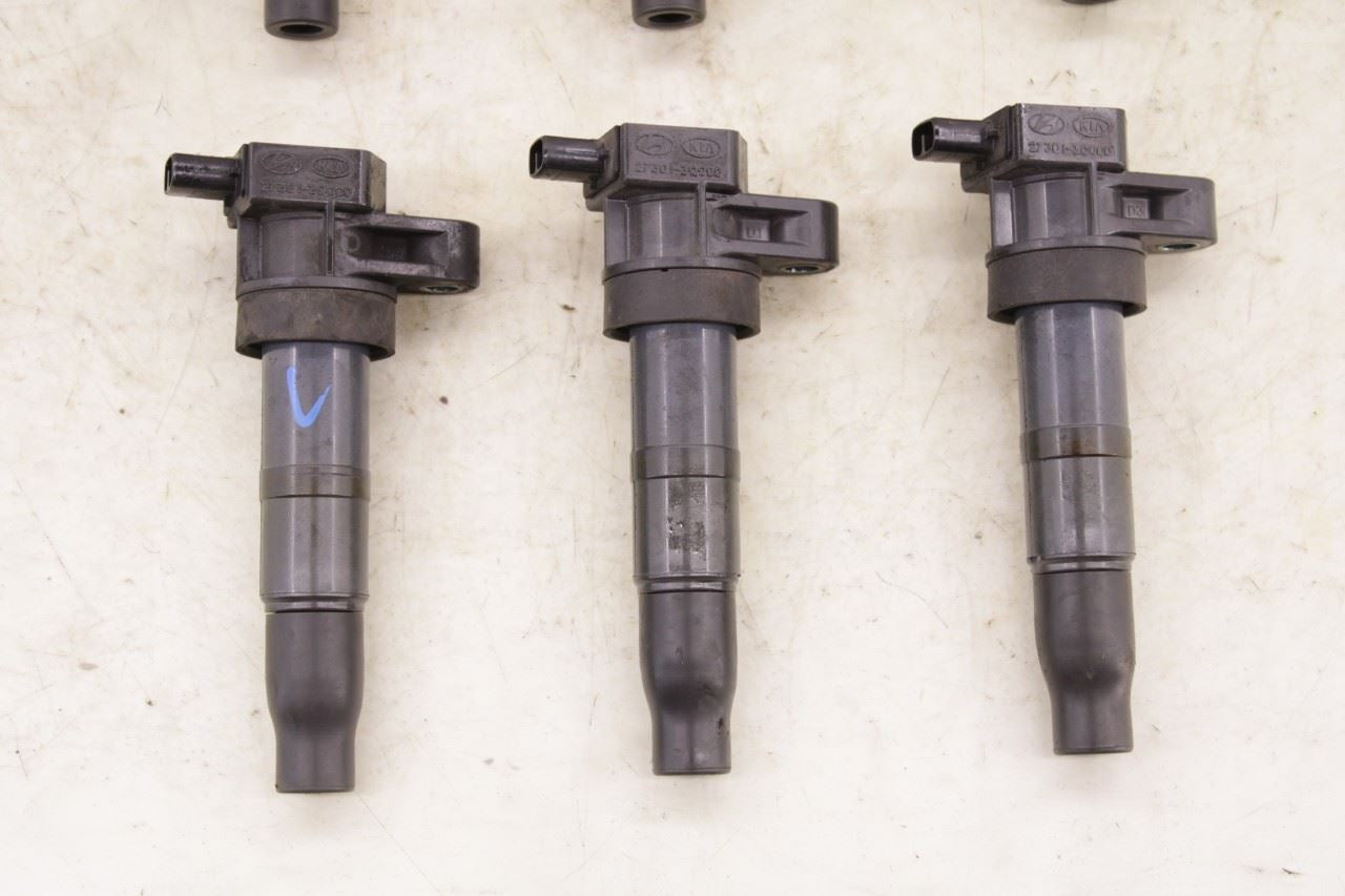 2011-2018 Kia Sorento EX Ignition Coil Set of 6 26K 27301-3C000 OEM *ReaD* - Alshned Auto Parts