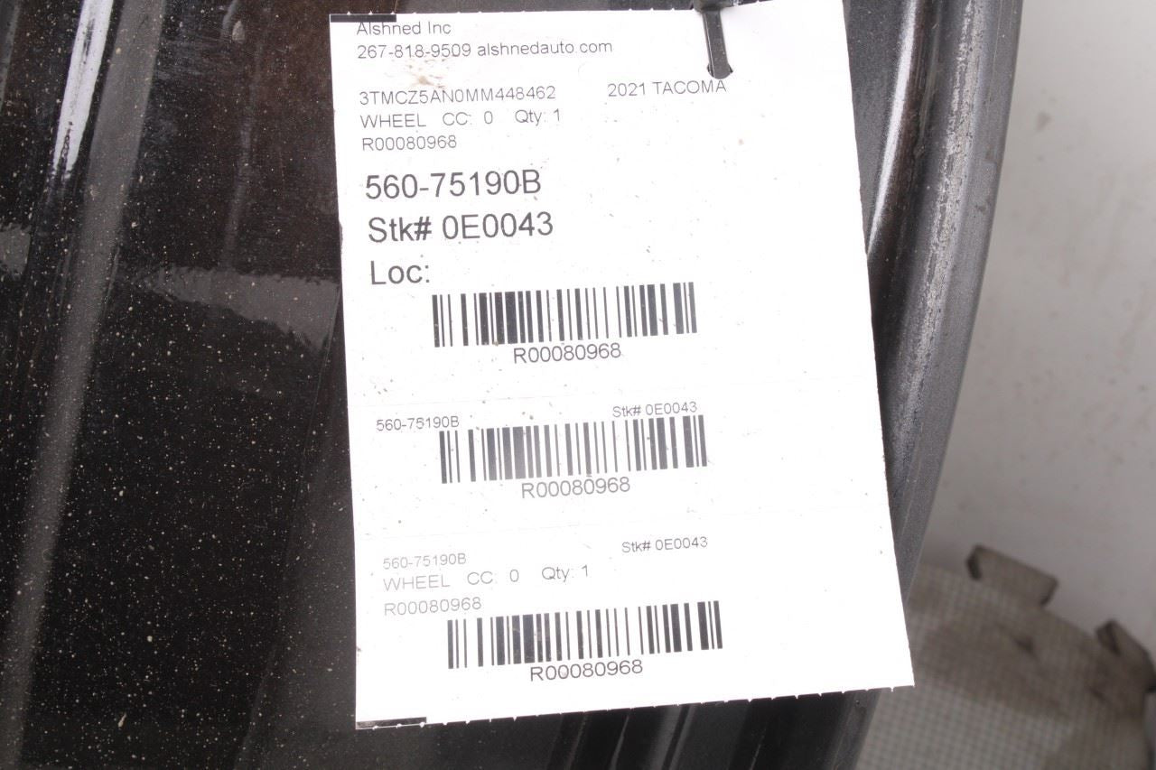 2020-2023 Toyota Tacoma SR5 Aluminum Wheel R16x7J 6 V Spoke 42611-04231 OEM10