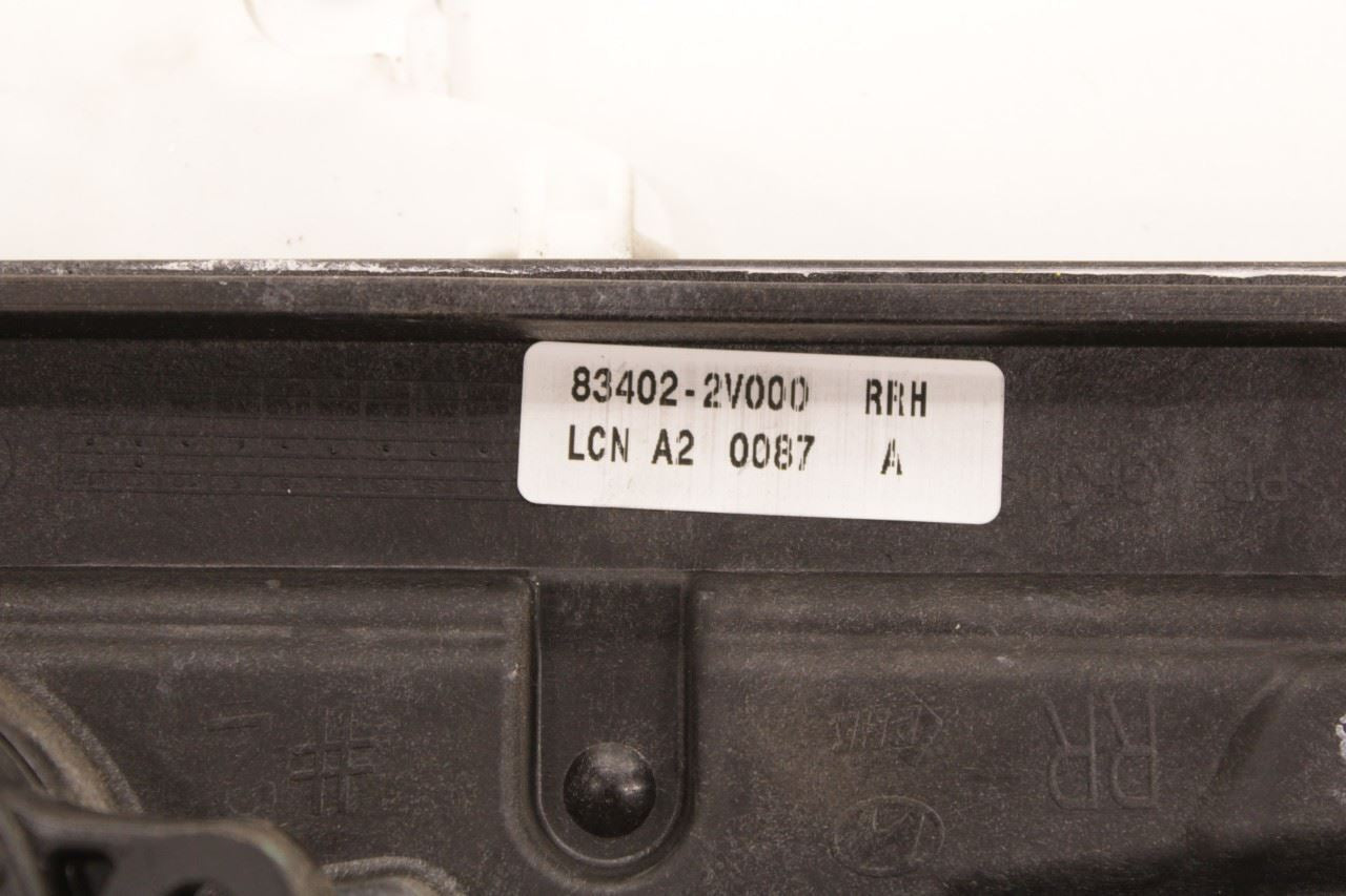 2011-2017 Hyundai Veloster Turbo Rear Right Side Door Window Regulator w/ Motor - Alshned Auto Parts