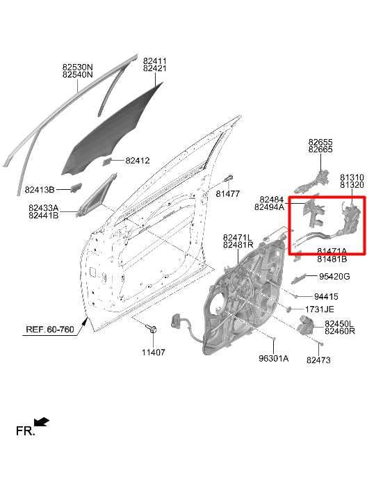 2019-23 Hyundai Santa Fe SEL 2.5L AWD Front Right Side Door Lock Latch Actuator - Alshned Auto Parts