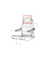 14-20 Dodge Grand Caravan SXT Rear Right and Left Side 2nd Row Seat Headrest Set - Alshned Auto Parts