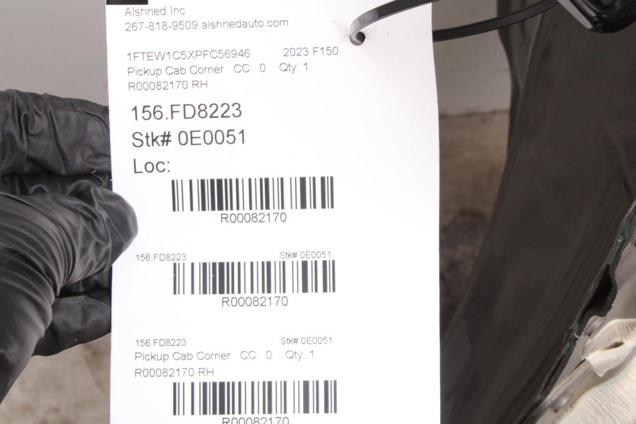 2021-2026 Ford F150 XLT Supercrew Rear Right Lower Body Side Aperture Panel11