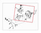 2015-2020 Mercedes-Benz C300 4Matic 2.0L Power Brake Booster and Master Cylinder1