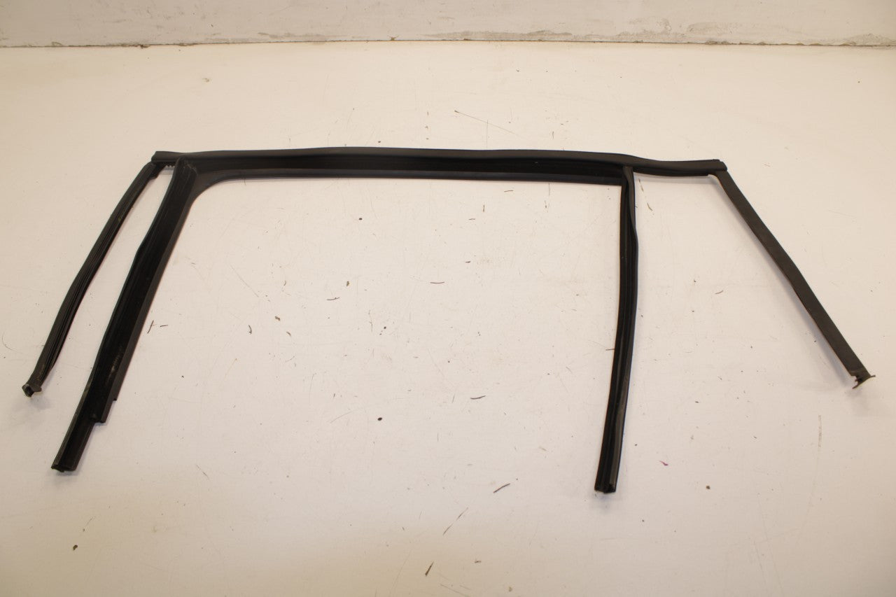 18-25 Volkswagen Atlas S RR LH Door Run Channel w/ Belt Molding and Weatherstrip - Alshned Auto Parts