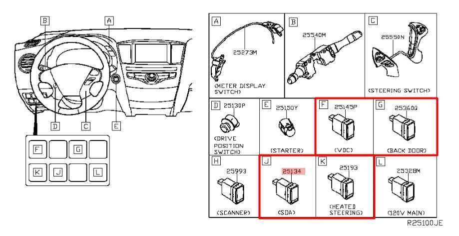14-20 Infiniti QX60 Front Dash Driver LH Side Lower Trim Panel Cover w/ Switches - Alshned Auto Parts