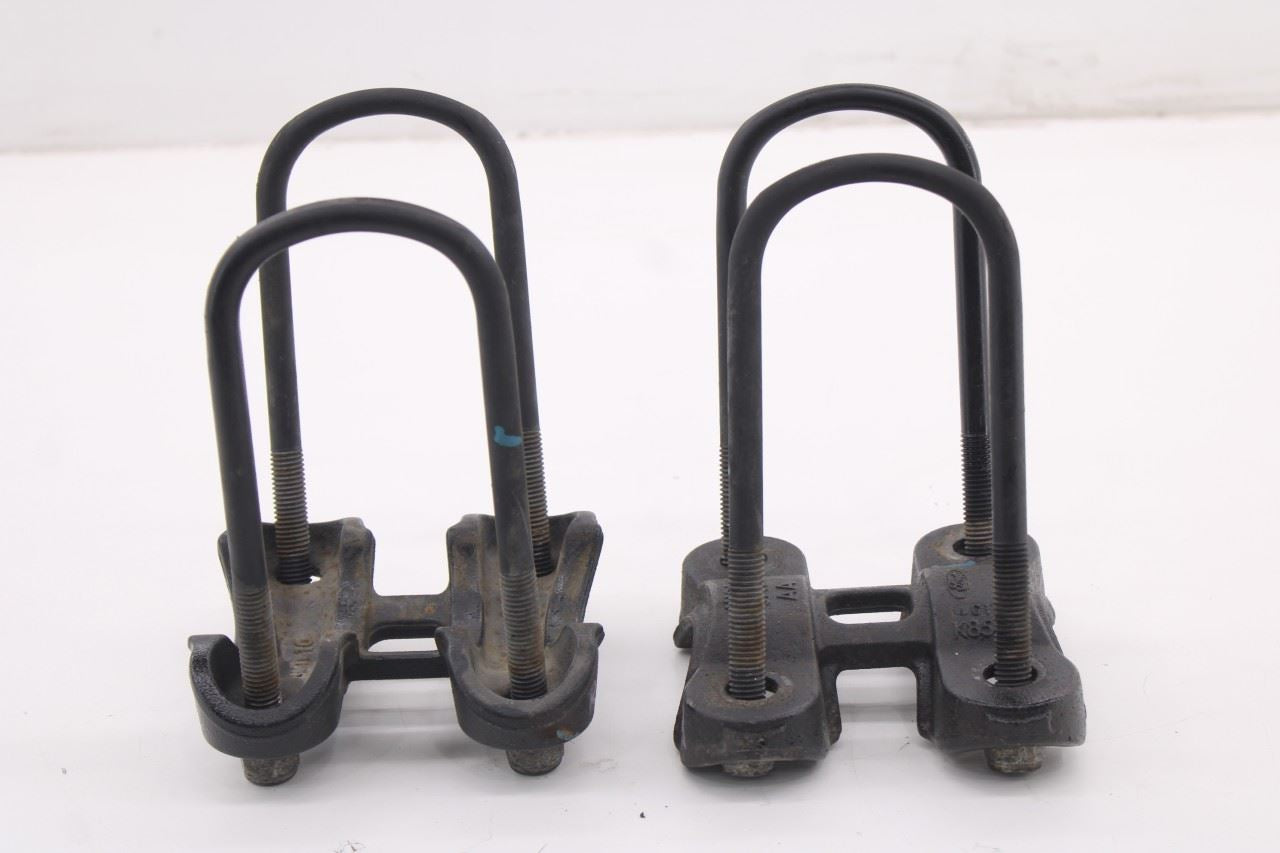 21-26 Ford F150 XLT SuperCrew RWD Rear RH and LH Leaf Spring U-Bolt w/ Plate Set0