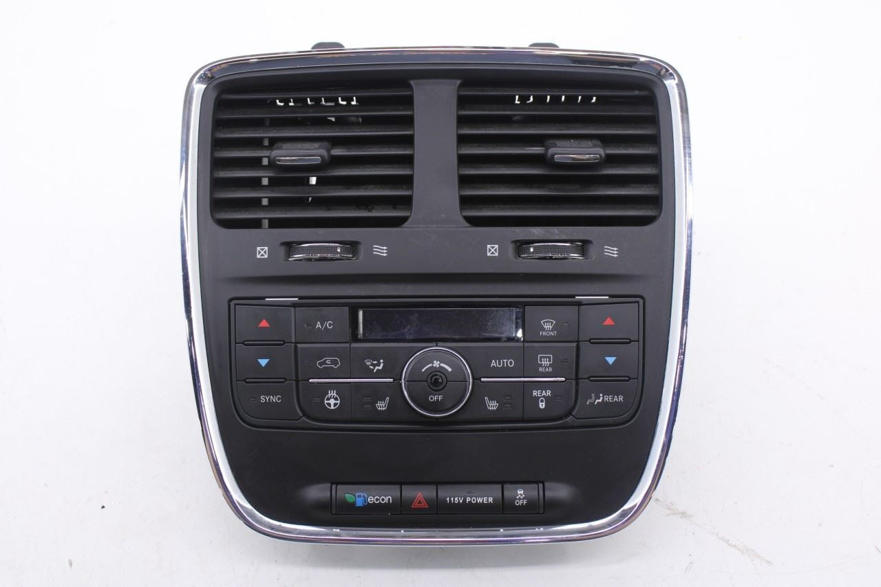 12-20 Dodge Grand Caravan GT AC Heater Temperature Climate Control w/ Air Vents0
