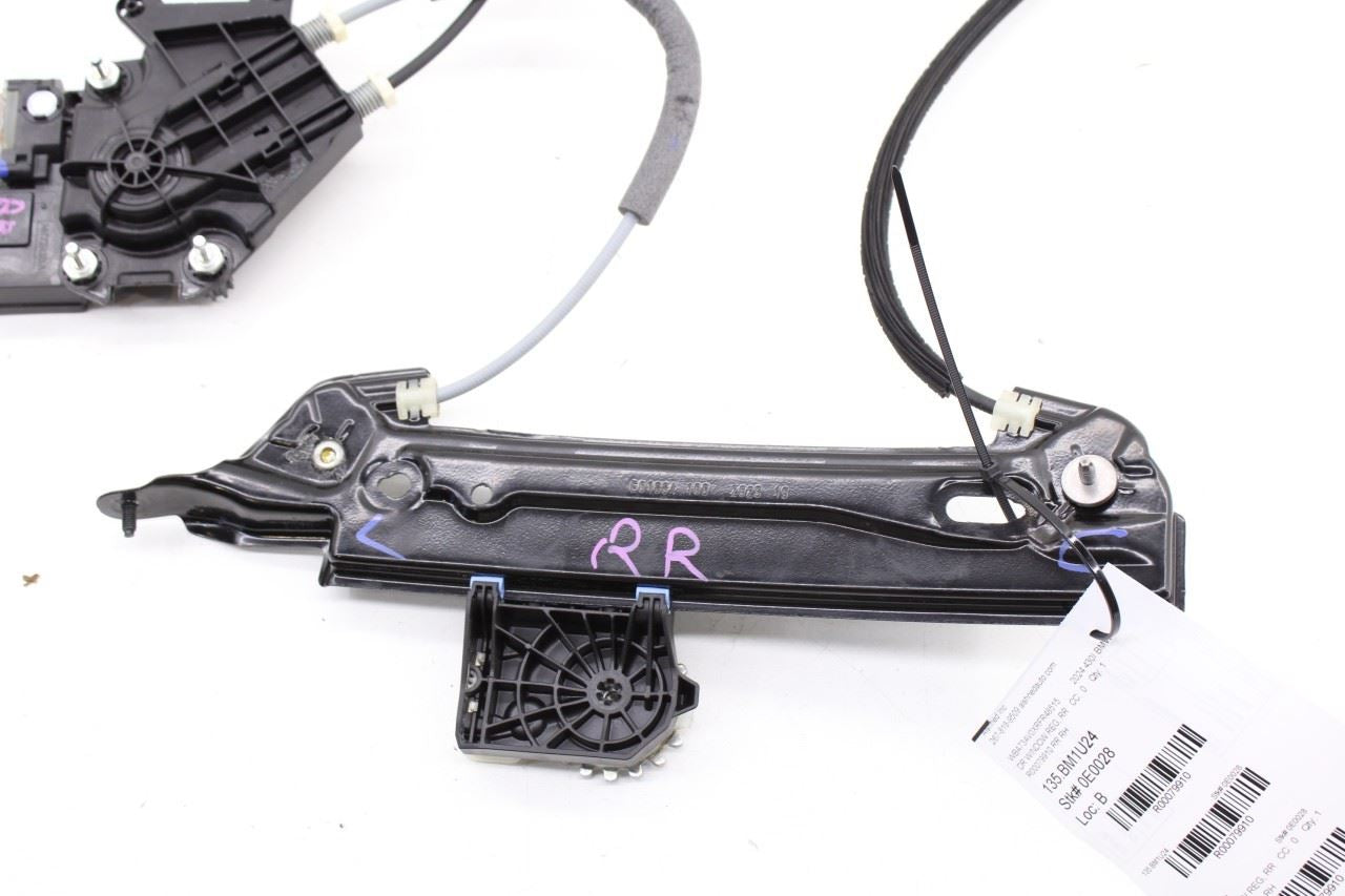 23-25 BMW 430i Gran Coupe xDrive Rear Right Side Door Window Regulator w/ Motor - Alshned Auto Parts