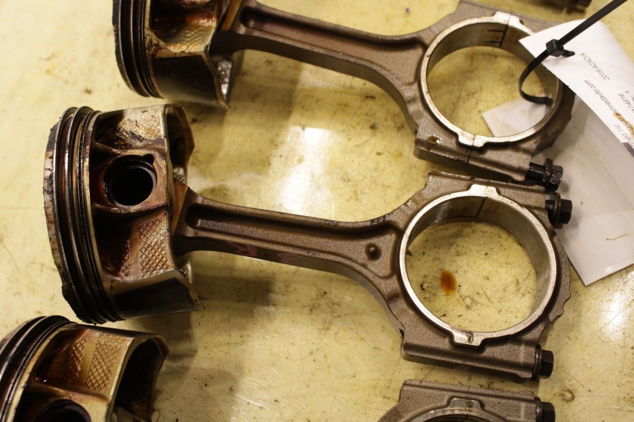 17-23 GMC Acadia SLT-1 3.6L Engine Piston with Connecting Rod Set of 6 12647161 - Alshned Auto Parts
