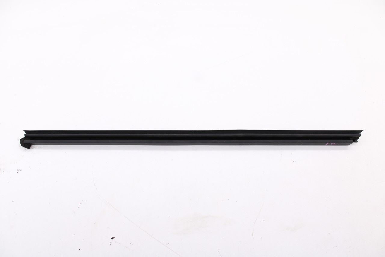 2014-20 Infiniti QX60 Front Right Door Run Channel w/ Belt Molding Weatherstrip10
