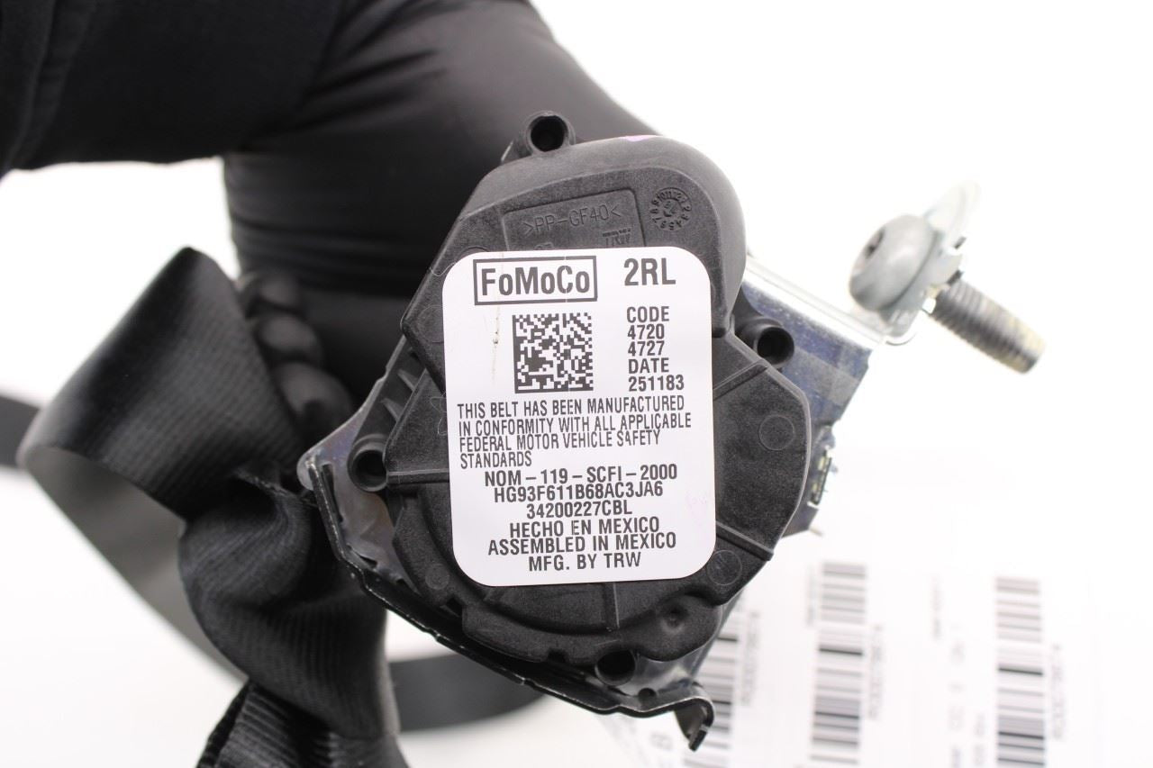 17-20 Lincoln MKZ Reserve Rear Passenger Right Side 2nd Row Seat Belt Retractor - Alshned Auto Parts