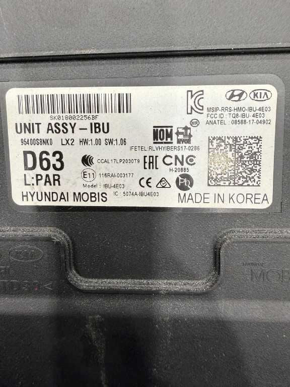 2020-2022 Hyundai Palisade Limited AWD Body Computer Control Module BCM BCU OEM - Alshned Auto Parts