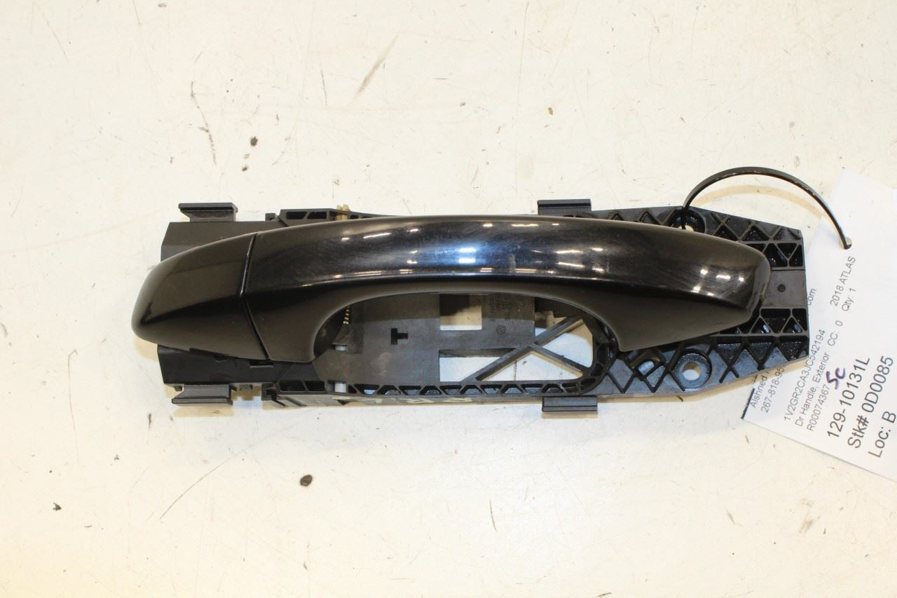 2018-2023 Volkswagen Atlas S 3.6L AWD Rear Driver Left Side Door Exterior Handle - Alshned Auto Parts